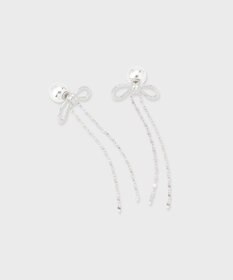 GRACE CONTINENTAL リボンチェーンピアス