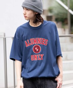 WEGO 【接触冷感/ユニセックス着用ITEM】カレッジロゴグラフィックT（SS）