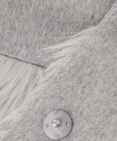 Feroux ウール混 ショートコート