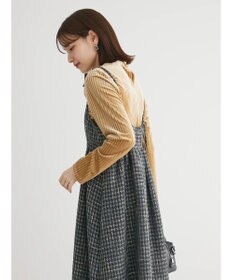 Green Parks ・ＥＬＥＮＣＡＲＥ　ＤＵＥ　ツイードキャミワンピース