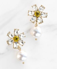 TOCCA DAISY BIJOUX＆PEARL EARRINGS イヤリング
