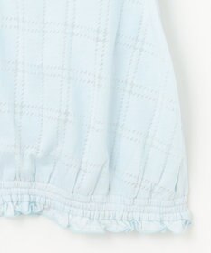 組曲 KIDS 【150-160㎝】【UVケア】オパールチェック パーカー