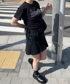 WEGO サイドドロストラインストーンT