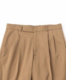 UNFILO MENS ウールライク ワイドパンツ