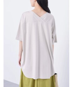 Green Parks 接触冷感バックカシュクールチュニック