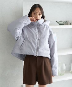 earth music&ecology 2wayパファー ショートブルゾン