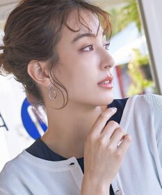 Tiaclasse ダブルリングピアス