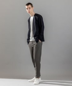 JOSEPH HOMME 新型【オリジナル素材/シワになりにくい/ウエストゴム仕様】ライトタックジャージー ドロスト付テーパードパンツ / PEGG CONVERTIBLE