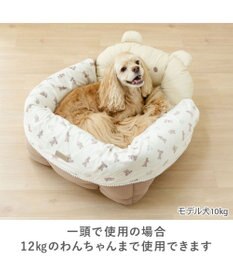 PET PARADISE ペットパラダイス くまちゃん 帆布 ドライブカドラー Ｌ