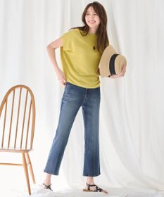 ANY 【洗濯機可/ストレッチ】デニムフレアパンツ