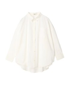 earth music&ecology ポプリンボックスシャツ