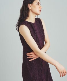 GRACE CONTINENTAL レースタイトドレス