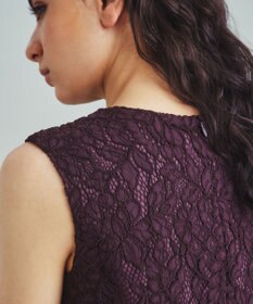 GRACE CONTINENTAL レースタイトドレス