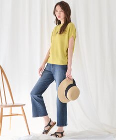 ANY 【洗濯機可/ストレッチ】デニムフレアパンツ