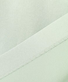 ICB 【WEB限定・洗える】サテンクレープ Tブラウス