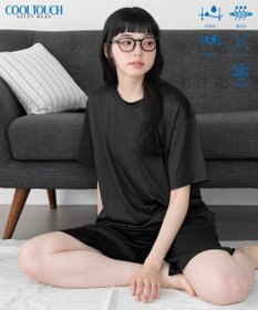 WEGO 【ユニセックス着用ITEM/MLサイズ展開】接触冷感セットアップウェア