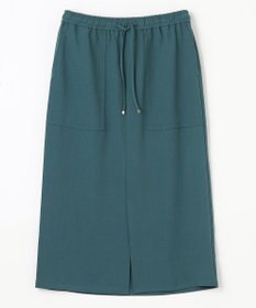 ANY 【接触冷感/UVケア/ウエストゴム/洗濯機可能】イージケアタイトスカート