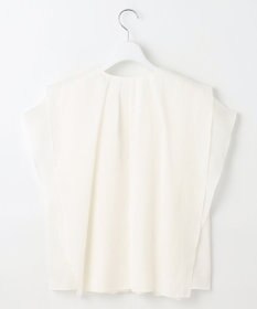 自由区 【カタログ掲載・接触冷感・洗える】シアーラミーローンフリル ブラウス