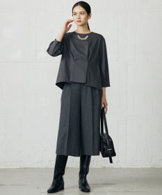 自由区 S クリアコットンポンチタックジャージ カットソー