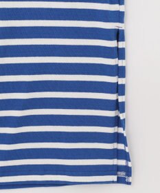 SHARE PARK LADIES 【UVカット】ボーダーロゴ半袖カットワンピース