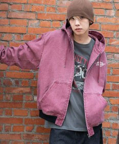 WEGO 【ユニセックス着用ITEM/MLサイズ展開】ワーカーズフードブルゾン