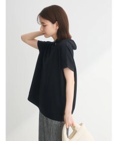 Green Parks フレンチスリーブ抜け襟カットプルオーバー