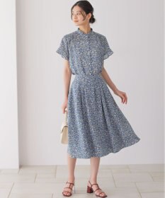 組曲 L 【先行予約・WEB限定】フラワーガーデンプリント スカート