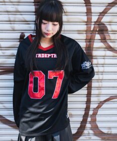 WEGO 【ユニセックス着用ITEM】ナンバリングホッケーT（LS）