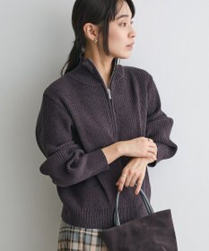 CRAFT STANDARD BOUTIQUE ミニモールハーフジップニットプルオーバー
