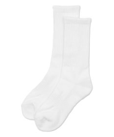 WEGO サポート付き無地リブソックス