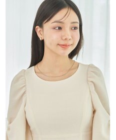 earth music&ecology 袖ボリュームフレアワンピース