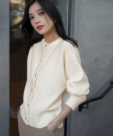 ANY SIS L 【前後着用可能】Airニット カーディガン