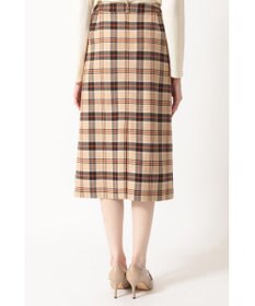 DAKS タータンチェック タイトスカート