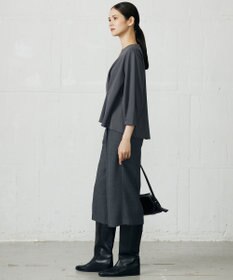 自由区 S クリアコットンポンチタックジャージ カットソー