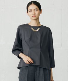 自由区 S クリアコットンポンチタックジャージ カットソー