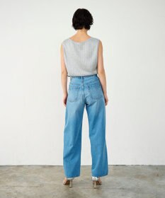 GRACE CONTINENTAL ラップデニムパンツ