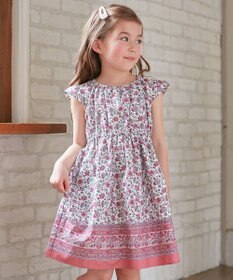 ANY KIDS プリント サマー ワンピース