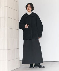 #Newans 【昨年即完売コート新色追加！】プードルコクーンコート