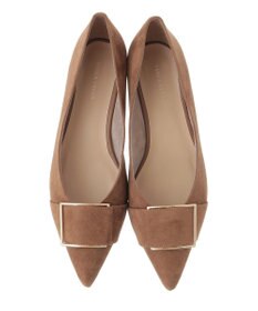 YECCA VECCA バックルローヒールパンプス