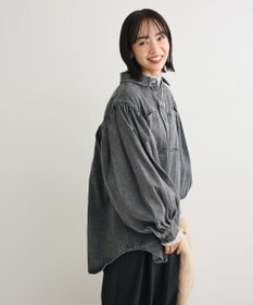 Green Parks ・ＳＵＧＡＲ　ＳＰＯＯＮ　ボリュームスリーブデニムシ