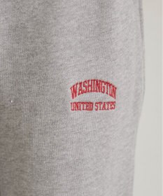 WEGO 【ANGIE VINTAGE】ワンポイント刺繍 裏毛 スウェットパンツ