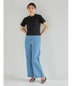 Green Parks ・Ｄｏｕｂｌｅ　Ｆｌａｇｓ　ハート刺繍Ｔシャツ