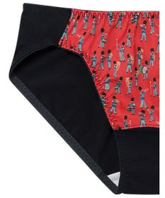 une nana cool MADE WITH LIBERTY FABRIC 【綿混】三角ノンワイヤーブラ　