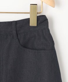 組曲 【洗える】デニムライクギャバ スカート