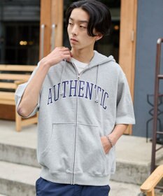 WEGO 【ユニセックス着用ITEM】カレッジロゴジップパーカー（SS）