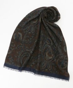 イタリアHolliday&Brown社製】ペイズリープリント ストール