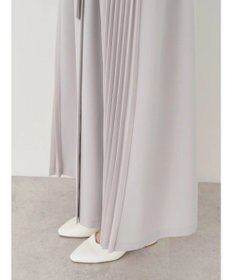 earth music&ecology サイドプリーツジレンチ