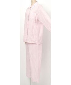 Wing パジャマ 長袖 長ズボン ピマ綿100％ やわらかな肌ざわり 襟つきシャツタイプ レディース EP3000 ウイング／ワコール