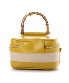 UNBILLION kakatoo バンブーハンドル2wayバニティバッグ