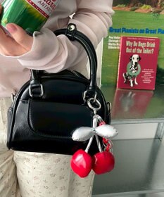 WEGO BIGチェリーチェーンキーホルダー